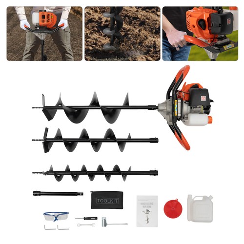 Stroke 52cc earth auger - 2-stroke,